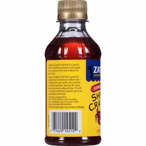 Zatarain's Concentrated Liquid Shrimp & Crab Boil, 8 fl oz Kroger