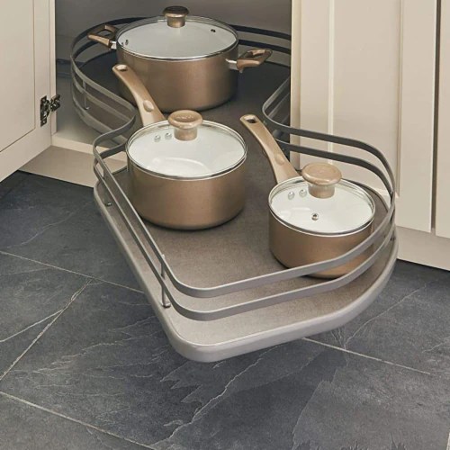 RevAShelf 33 In Contemporary Cloud Blind Right Corner