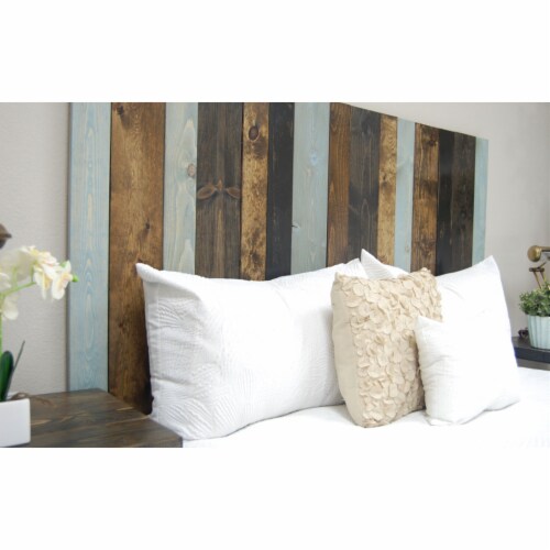 Barn Walls Floating Hanger 4 Panel Wall Headboard, All Terrain