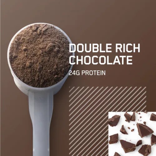 Optimum Nutrition Double Rich Chocolate 100 Whey Protein Isolate