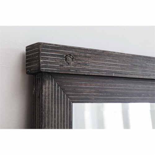 Milton Greens Stars Inc Wood Beveled Leaning/Wall Mounted Mirror in