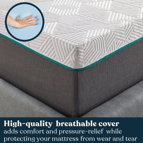 Early Bird Performance 12 Inch Hybrid Cool Gel Copper Memory Foam