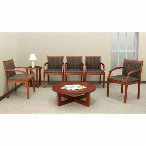 Regency Chloe Round Veneer Coffee Table in Cherry, 1 Ralphs