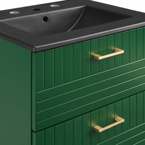1578351369417440 Daybreak 24 Bathroom Vanity, Green Black, 18x24x25.5