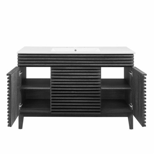Render 48 Single Sink Bathroom Vanity, Charcoal White, 1 unit Kroger