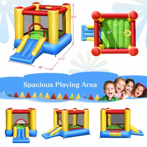 Hivvago Kids Inflatable Jumping Bounce House without Blower, 1 Fred Meyer