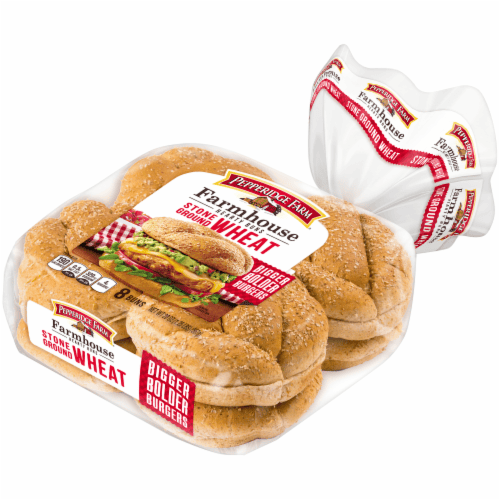 Kroger Pepperidge Farm Farmhouse Stone Ground Wheat Buns
