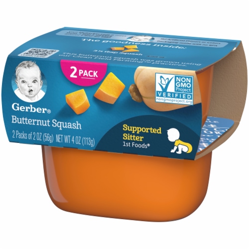 Kroger Gerber 1st Foods Butternut Squash Baby Food, 16