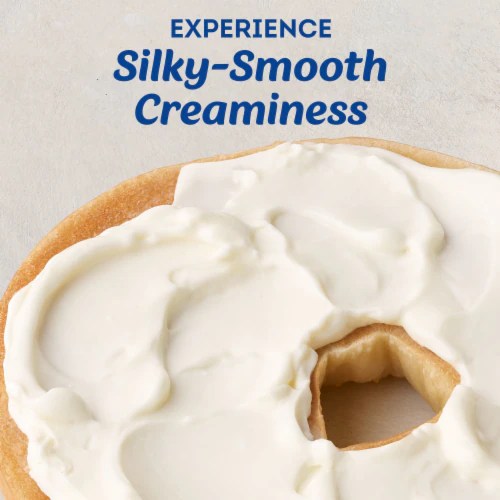 King Soopers Philadelphia Plain 1/3 Less Fat Cream Cheese, 8 oz
