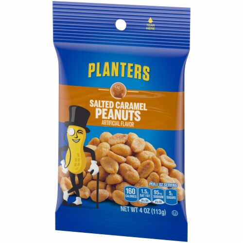 Planters Salted Caramel Peanuts, 4 oz Food 4 Less