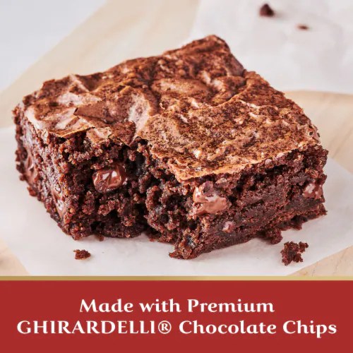 Fry’s Food Stores Ghirardelli Double Chocolate Premium Brownie Mix, 18 oz