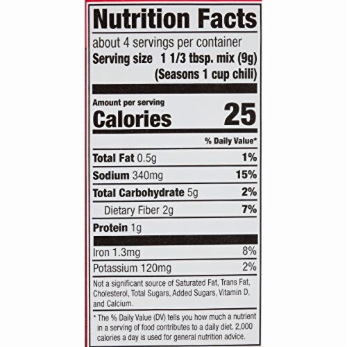 McCormick Original Chili Seasoning Mix (Pack of 2), 2 pack Kroger