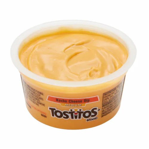 Tostitos® Medium Nacho Cheese Dip, 3.63 oz Foods Co.