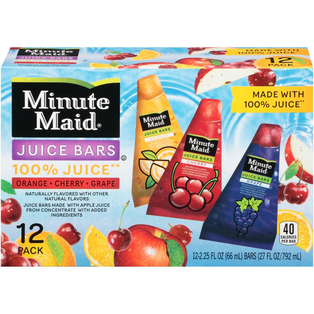 Minute Maid Frozen Juice Pops Crafts DIY and Ideas Blog