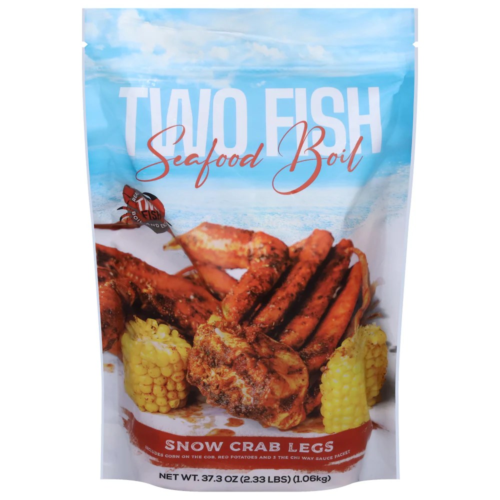 Two Fish Crab Shack Crab Legs with Corn and Potatoes, 2.33 lb Kroger