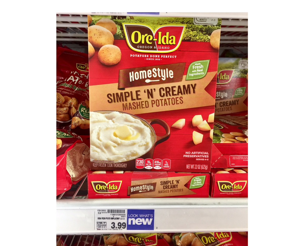 OreIda Mashed Potatoes just 2.49 at Kroger Kroger Couponing