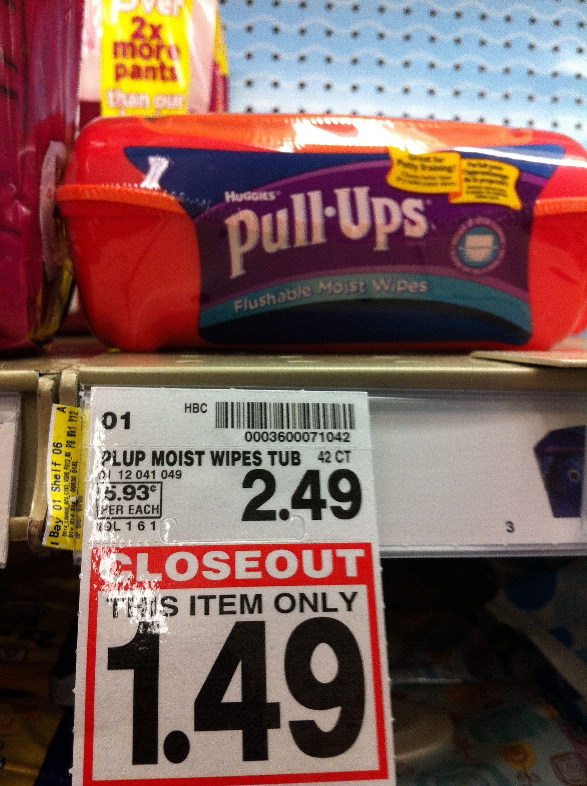 PullUps Flushable Wipes ONLY 0.49 at Kroger!? Kroger Krazy