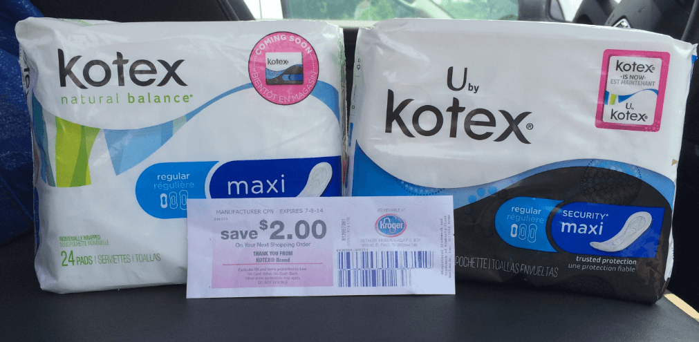 NEW Kotex Catalina + Kroger Deals!! Kroger Krazy