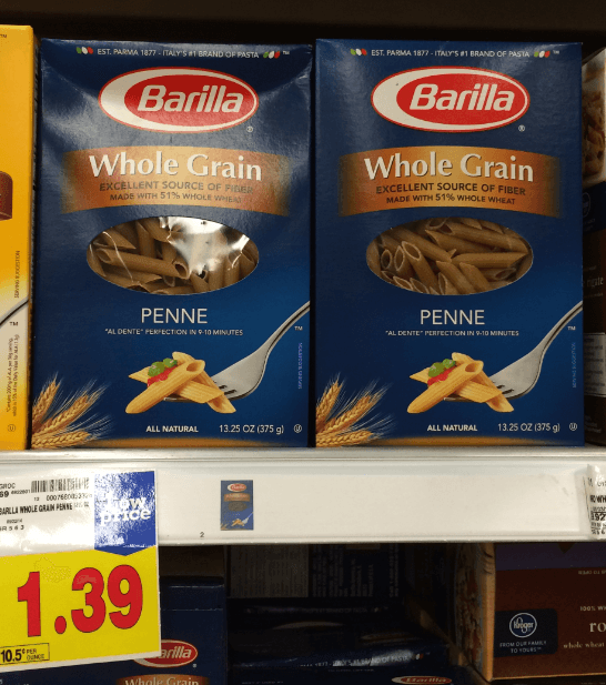 NEW Barilla Plus, Whole Grain or Gluten Free Pasta Coupon! Kroger Krazy