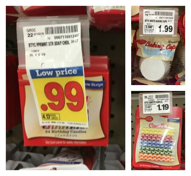 Betty Crocker Candles ONLY 0.49 at Kroger!! Kroger Krazy