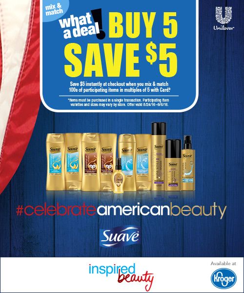 3 NEW Suave Hair Care Coupons = as low as FREE at Kroger! | Kroger Krazy