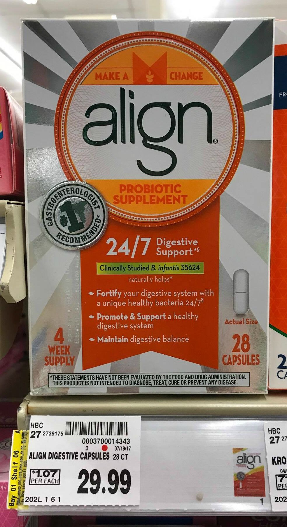 GREAT Deals on Prilosec, Align and Meta Products at Kroger after