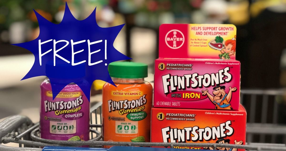 Flintstones Vitamins are FREE at Kroger!!! (Reg Price 6.99) Kroger Krazy
