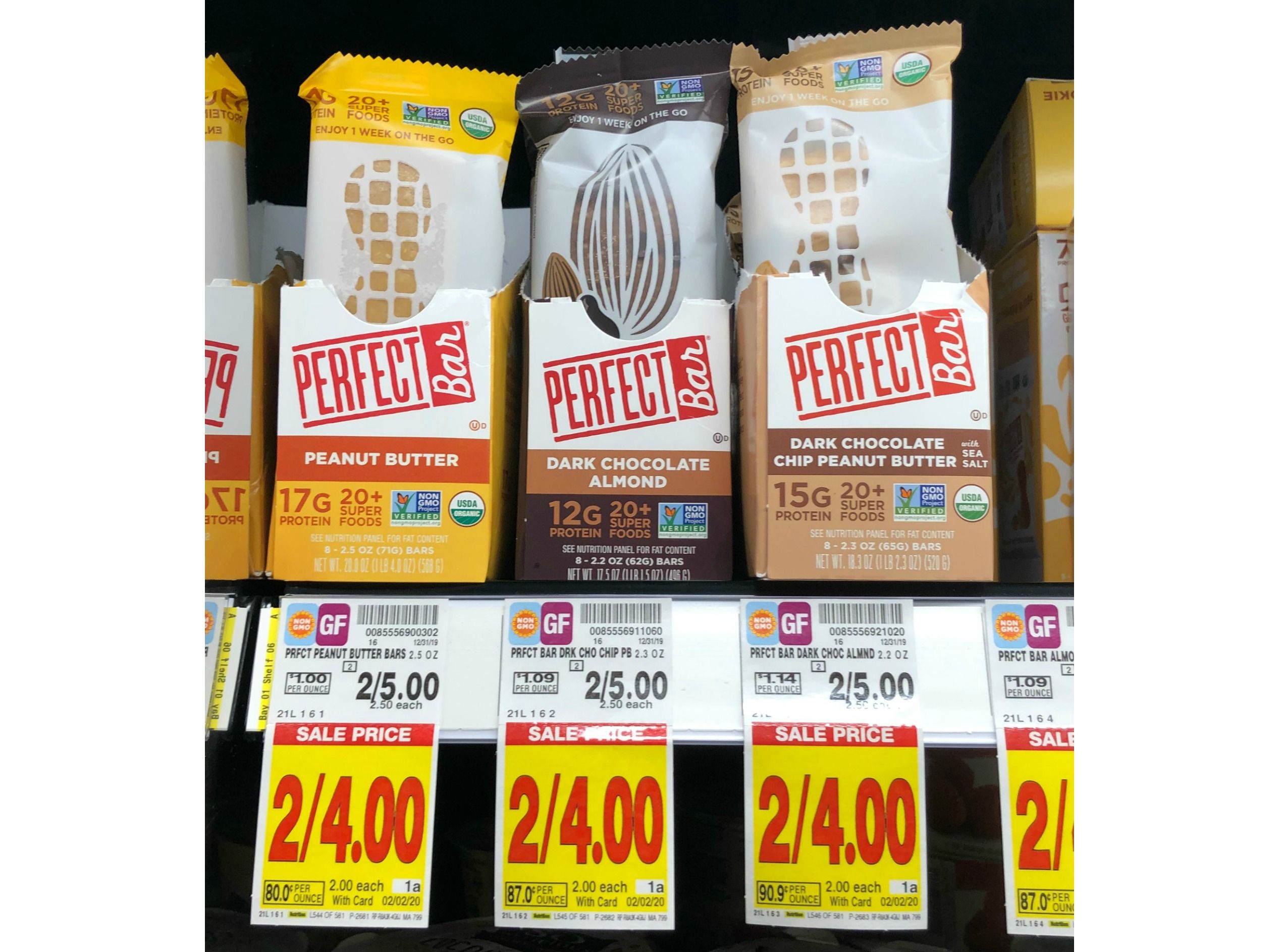 Perfect Refrigerated Protein Bars as low as 0.50 at Kroger! Kroger Krazy