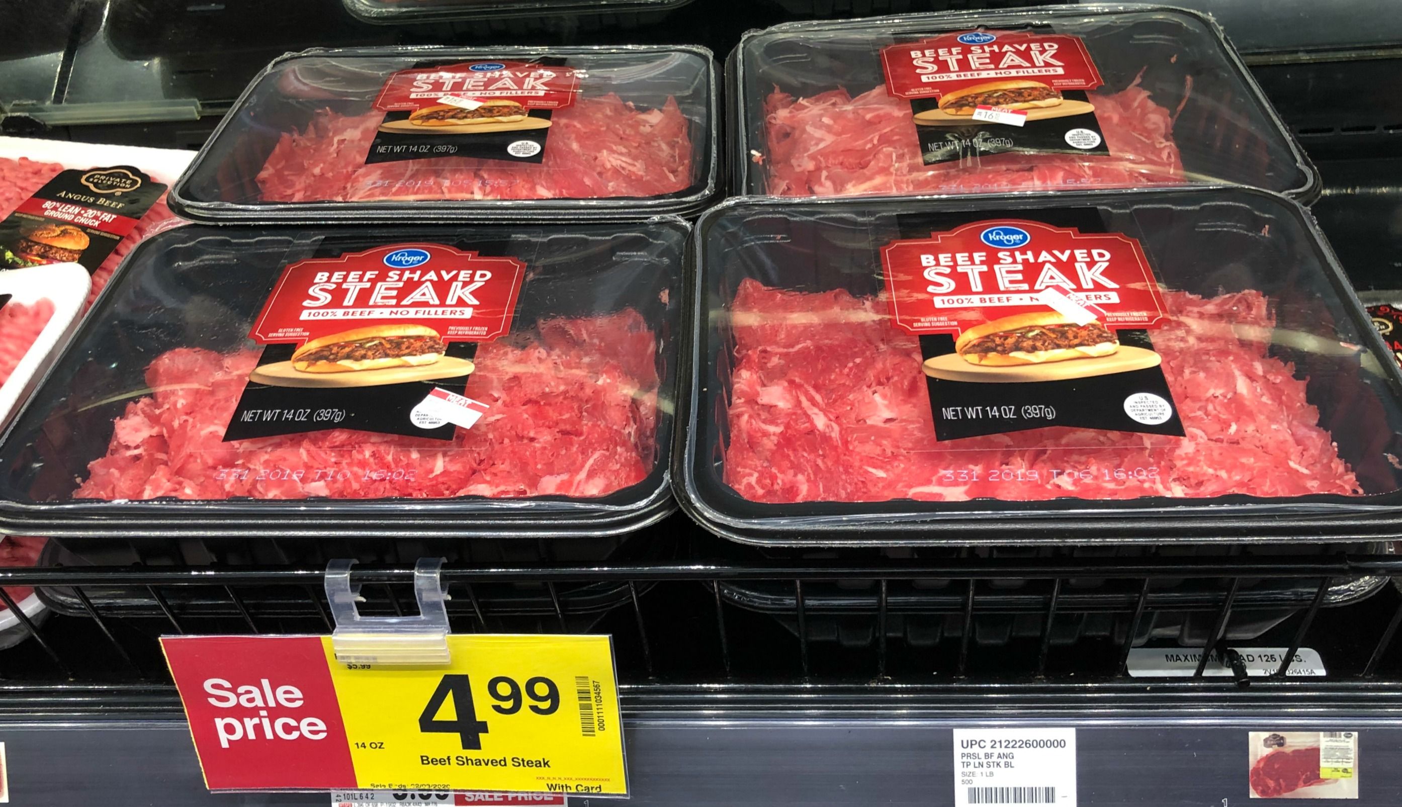 Kroger brand Beef Shaved Steak JUST $3.99! | Kroger Krazy