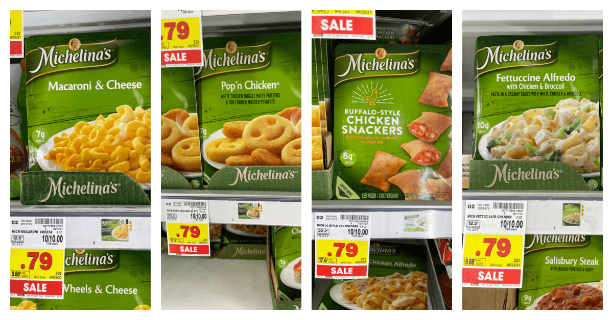 Grab Michelina’s Frozen Meals for JUST 0.59 each at Kroger!!! Kroger