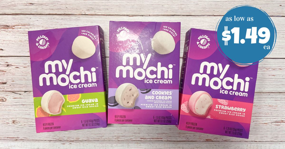 My Mochi Ice Cream as low as 1.49! Kroger Krazy