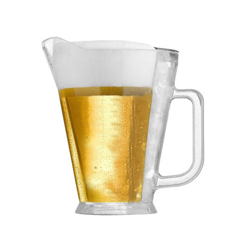 Cold Jug with Ice Compartment 1.5 Litre Krome Brew