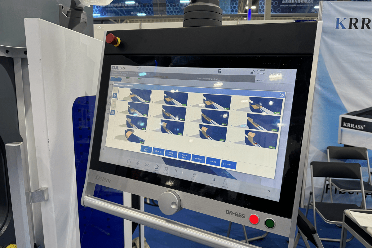 The process of selecting a press brake controller