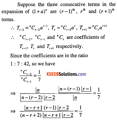 1st PUC Maths Question Bank Chapter 8 Binomial Theorem 34