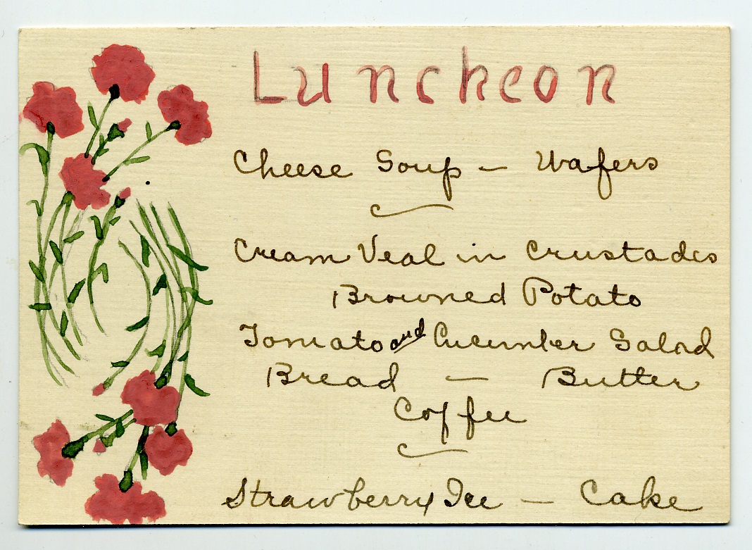 Handpainted Menus Kansapedia Kansas Historical Society