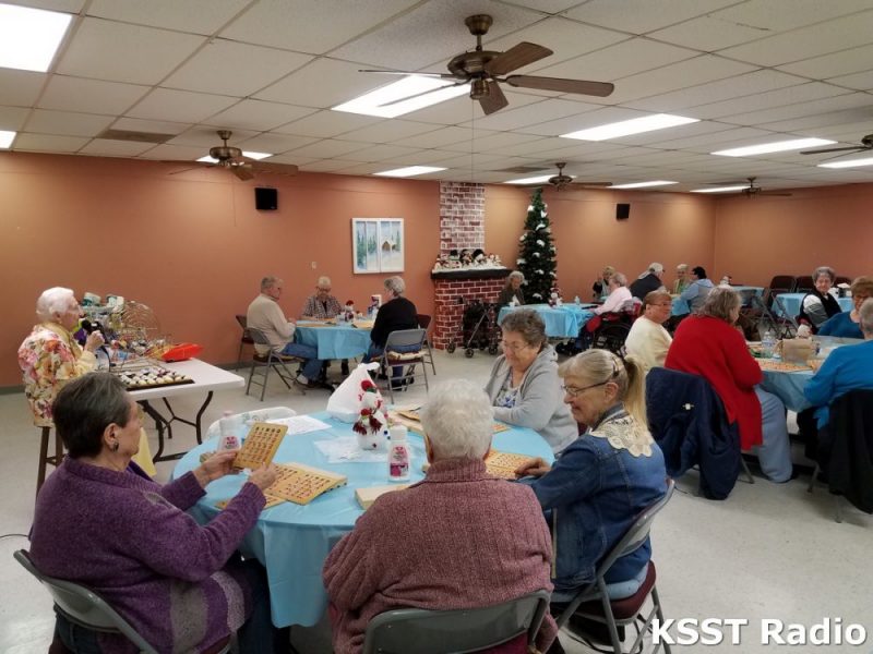 Bingo at the Senior Citizens Center; Fierce Competition Ksst Radio