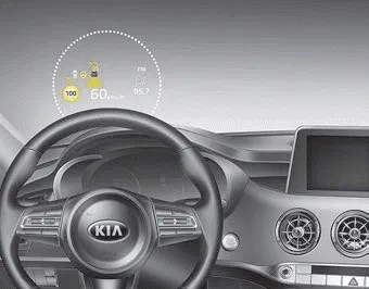 Kia Stinger CK - Head Up Display (HUD) - Features of your vehicle