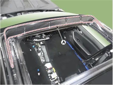 Kia Stinger CK - Wide Sunroof - Front Seat Belt