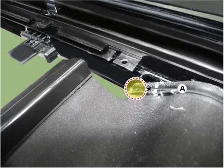 Kia Stinger CK - Mechanism Rail - Wide Sunroof