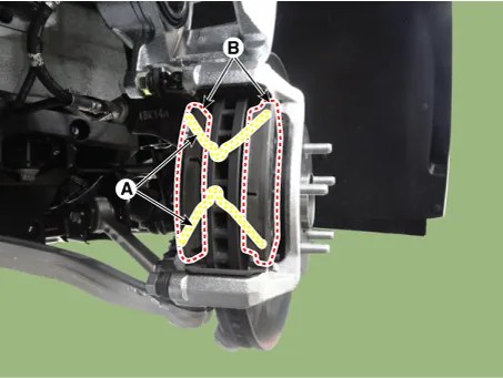 Kia Stinger CK - Front Disc Brake - Brake System