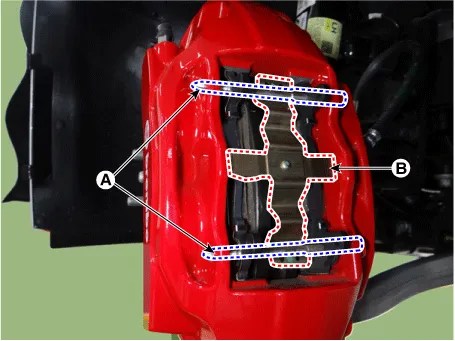 Kia Stinger CK - Front Disc Brake - Brake System