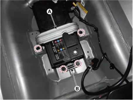 Kia Stinger CK - AGM Battery - ISG (Idle Stop & Go) System