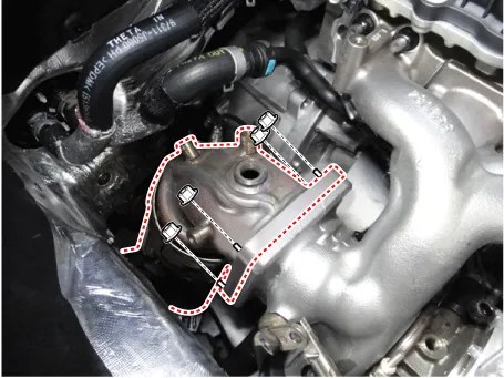 Kia Stinger CK - Turbocharger & Exhaust Manifold - Intake And Exhaust