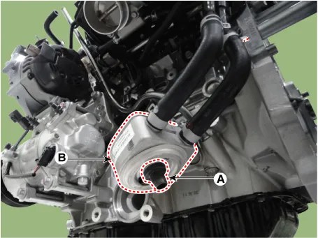 Kia Stinger CK - Oil Cooler - Lubrication System