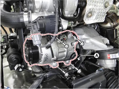 Kia Stinger CK - Compressor - Air Conditioning System