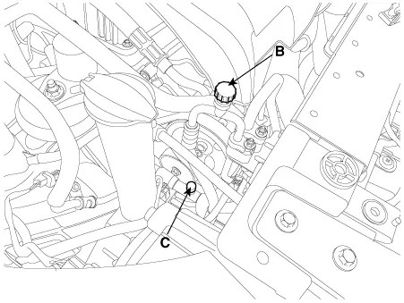 Kia Stinger CK - Air Conditioner Refrigerant/Compressor - Body