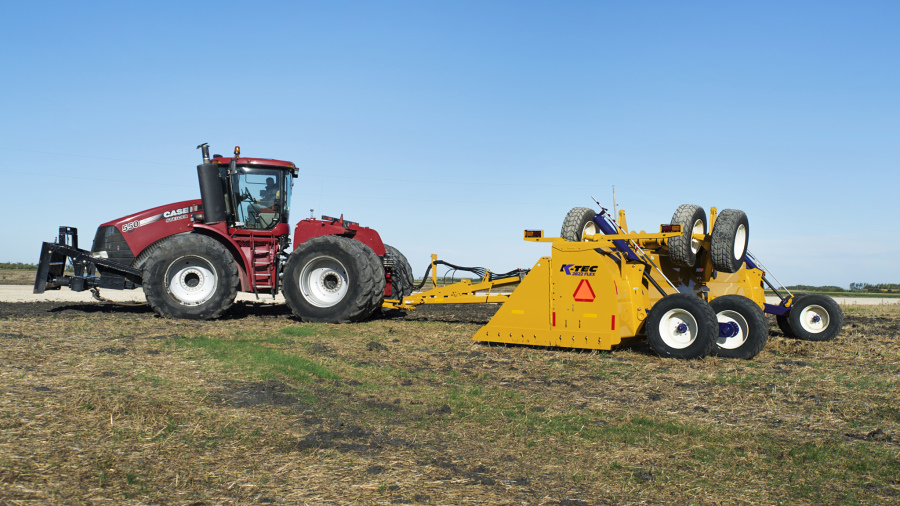 A Larger Land Leveler September 2016 Newsletter KTec Earthmovers Inc.