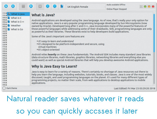 Natural Reader A Text To Speech Voice Reader Released For Ubuntu Linux Desktop Ktechpit