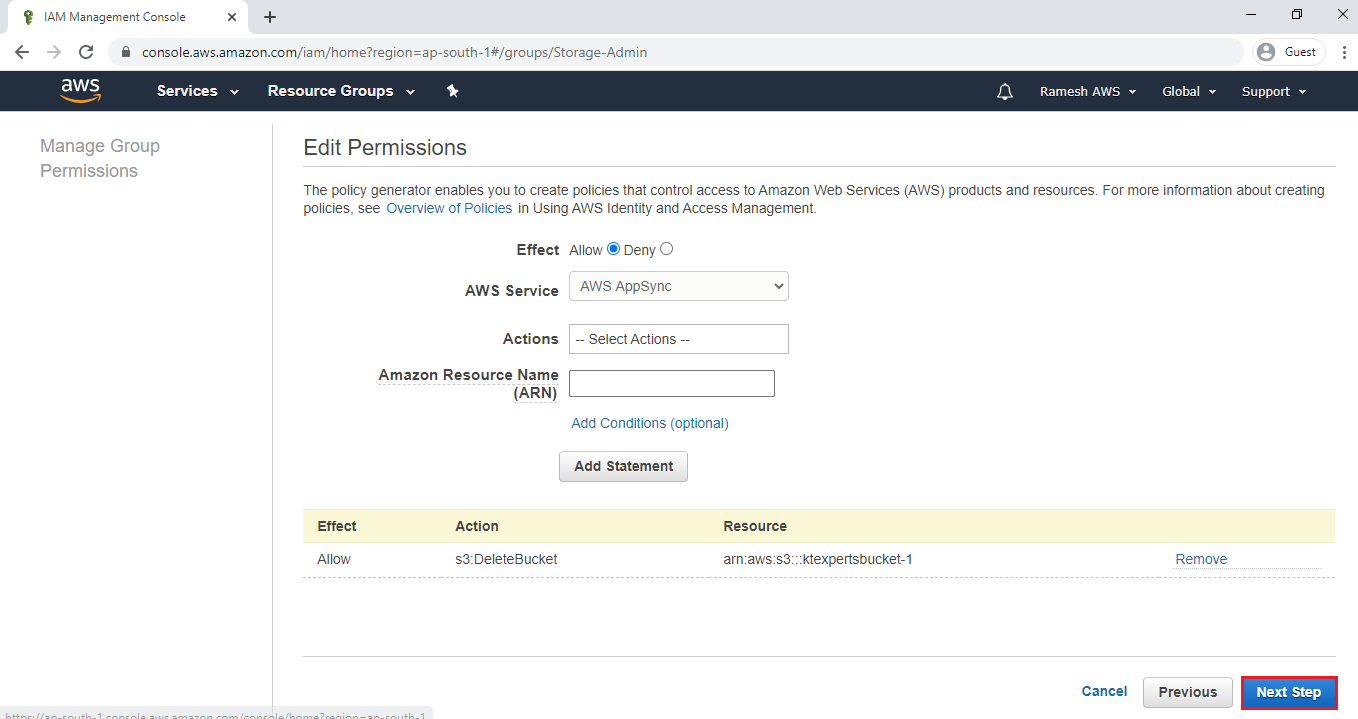 How to Prevent Deletion of Amazon S3 Bucket KTEXPERTS