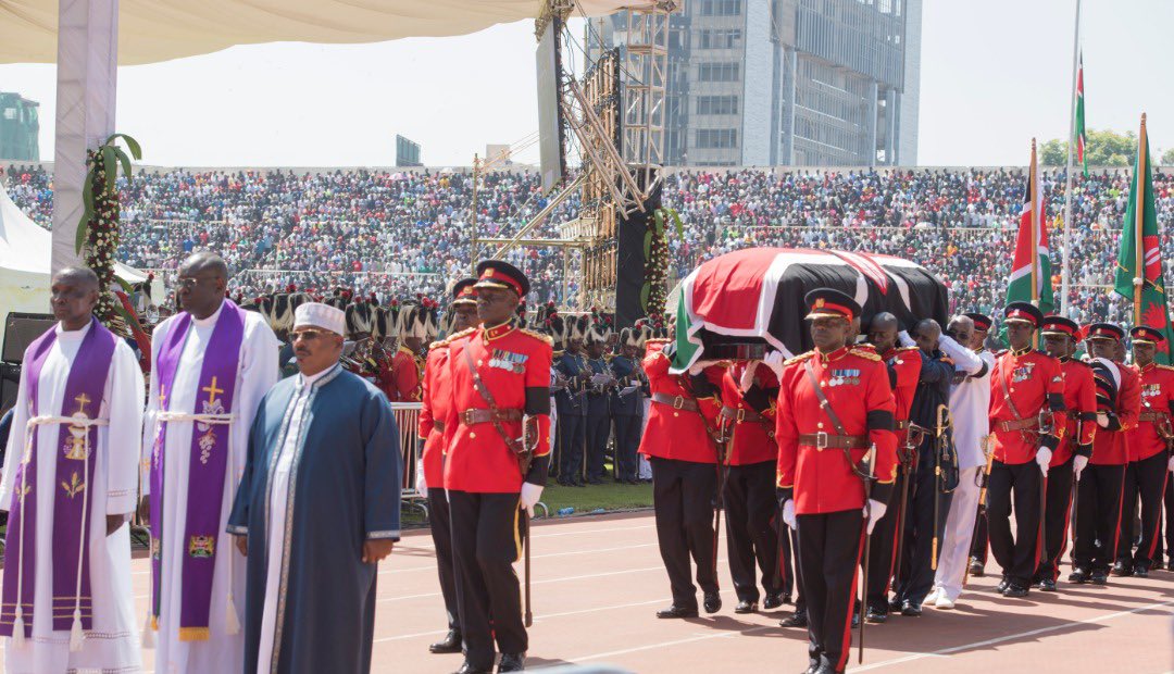 Kagame Attends Funeral Service of Former Kenyan President Moi KT PRESS